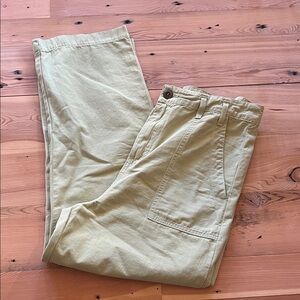 THE GREAT. Voyager Pants in Seagrass